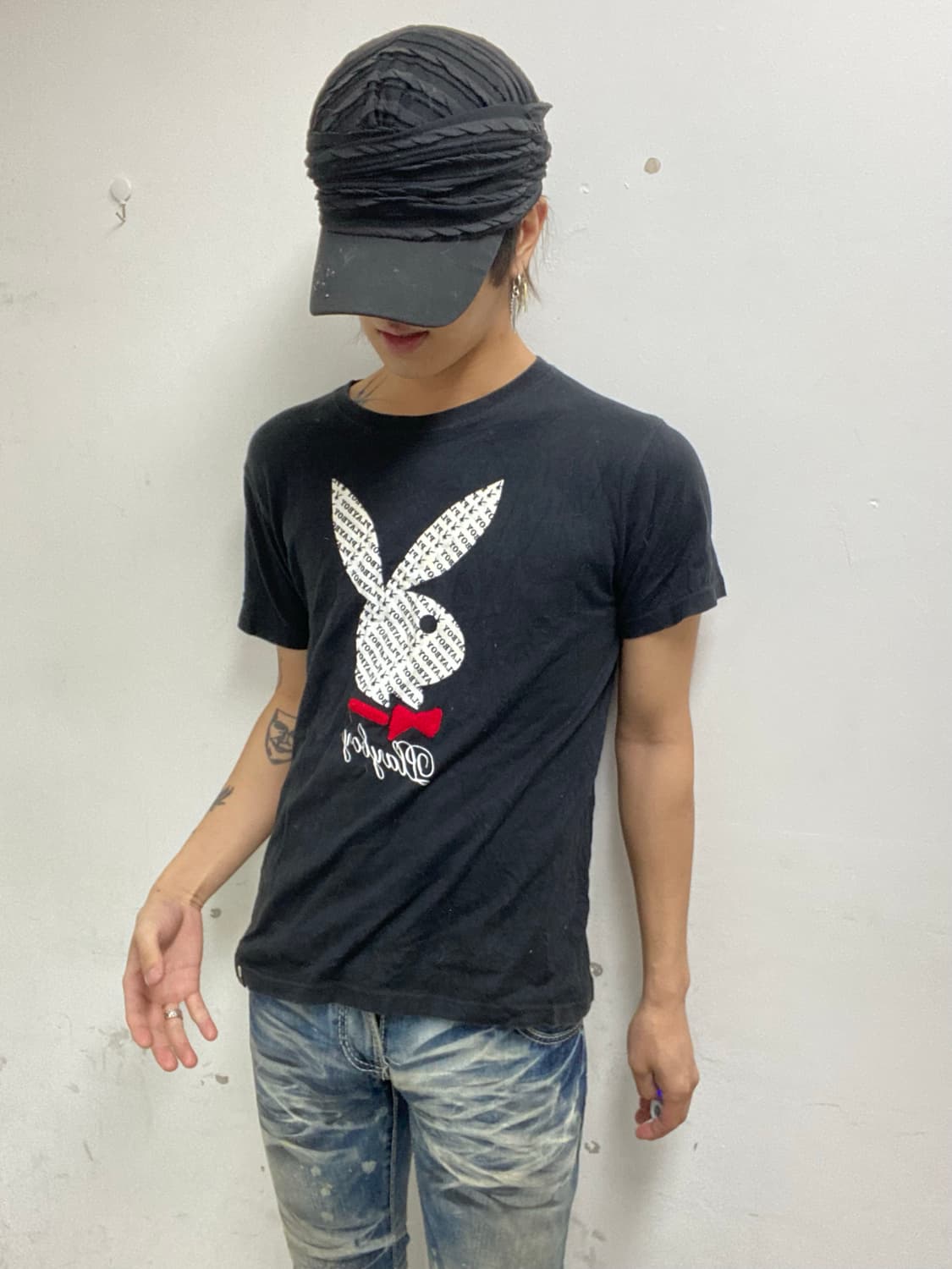 Top : Playboy 1/2 Tee 상품이미지1