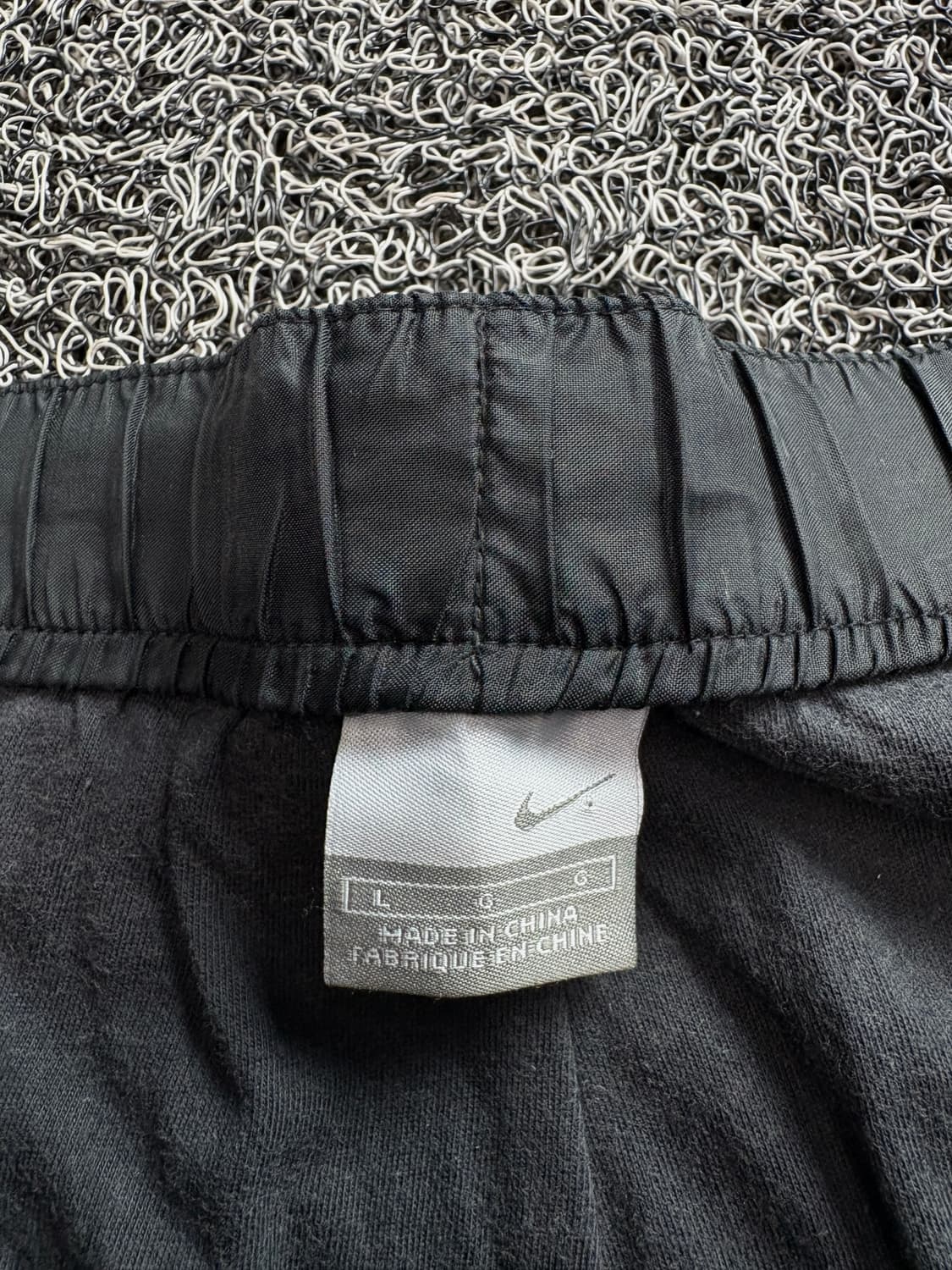 00s 나이키 올드스쿨 블랙 우븐 와이드 트랙팬츠 3665 상품이미지4