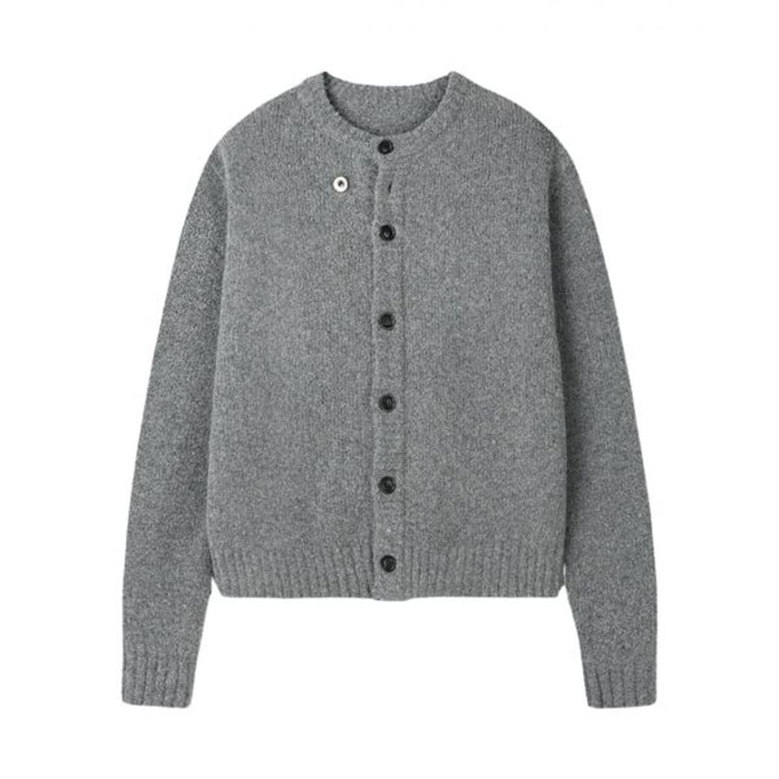 토니웩 베이비 알파카 가디건 멜란지 그레이 L 상품이미지1