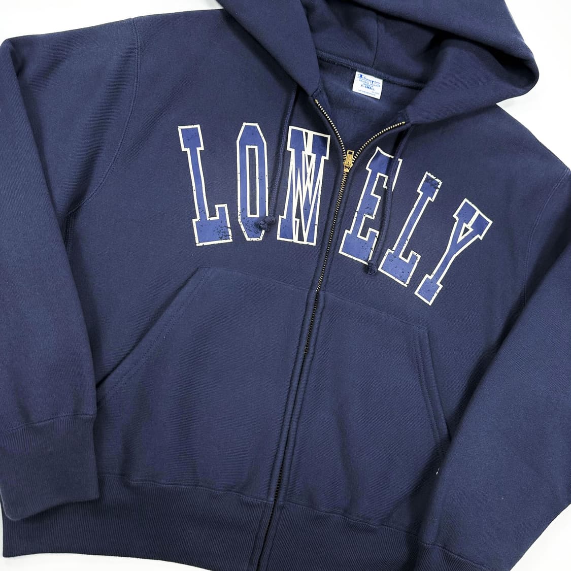 챔피온 x 노앙 리버스위브 네이비 헤비 후드집업 (XS 여성추천) 상품이미지4