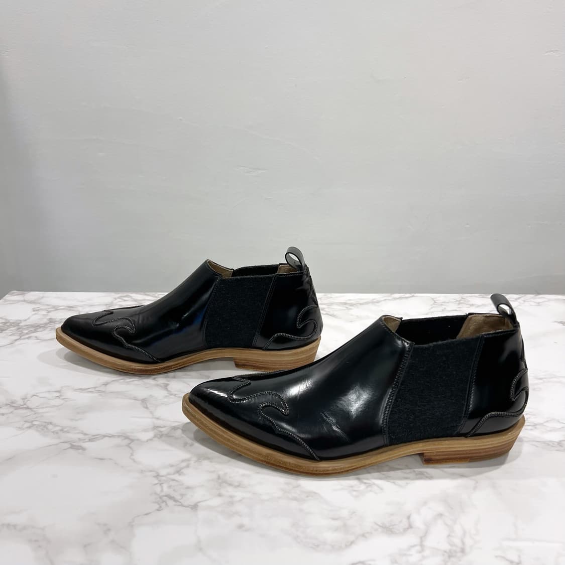 BRUNELLO CUCINELLI 브루넬로쿠치넬리 모닐리 비즈 첼시부츠 상품이미지4