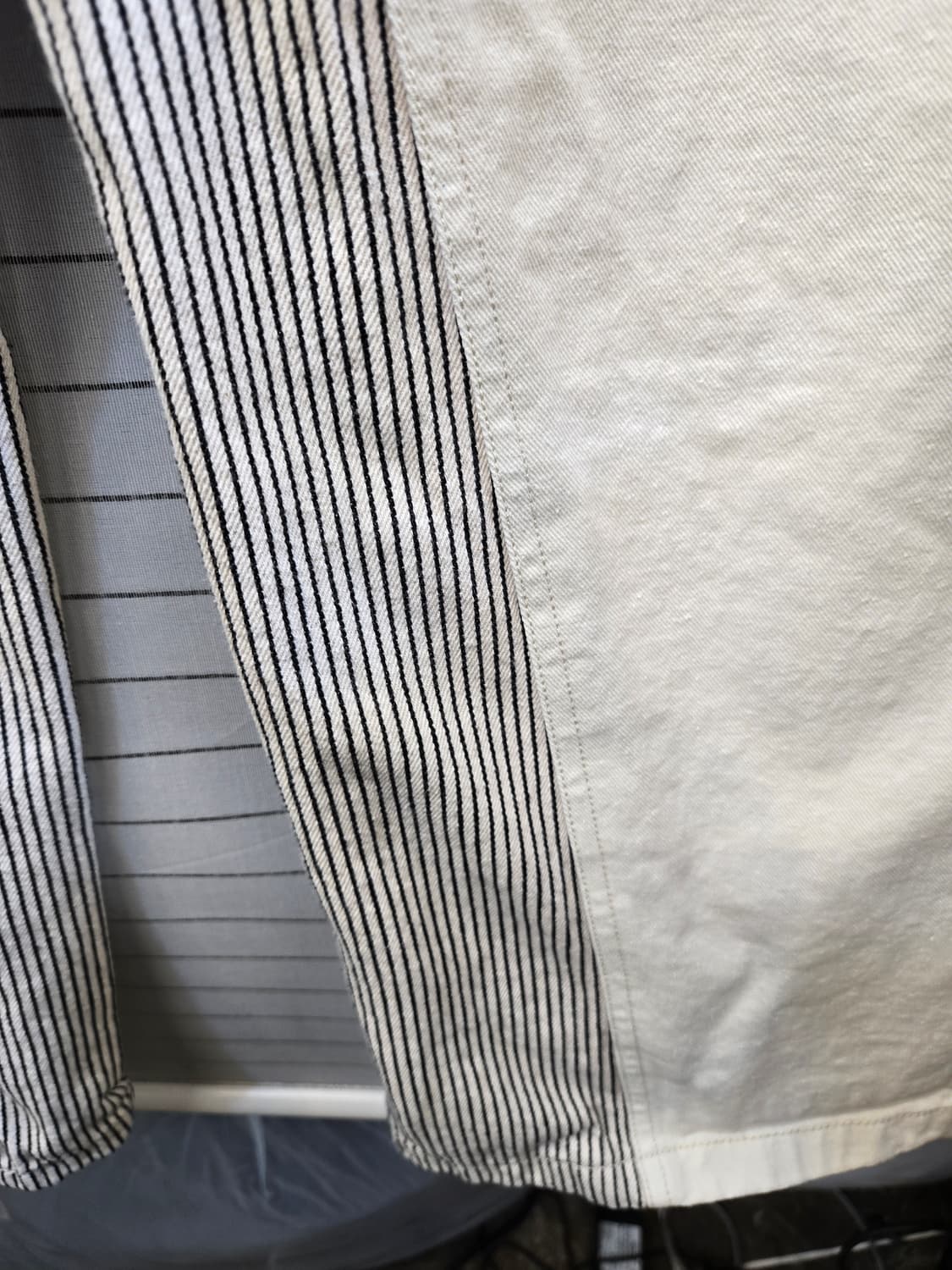 마땡 킴 아이보리 멜빵바지  상품이미지6