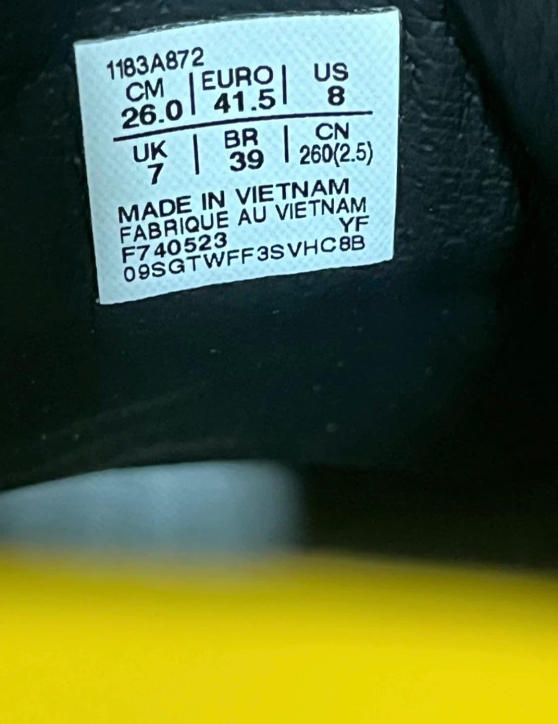 오니츠카 타이거 멕시코 66 SD 옐로우 블랙 상품이미지5