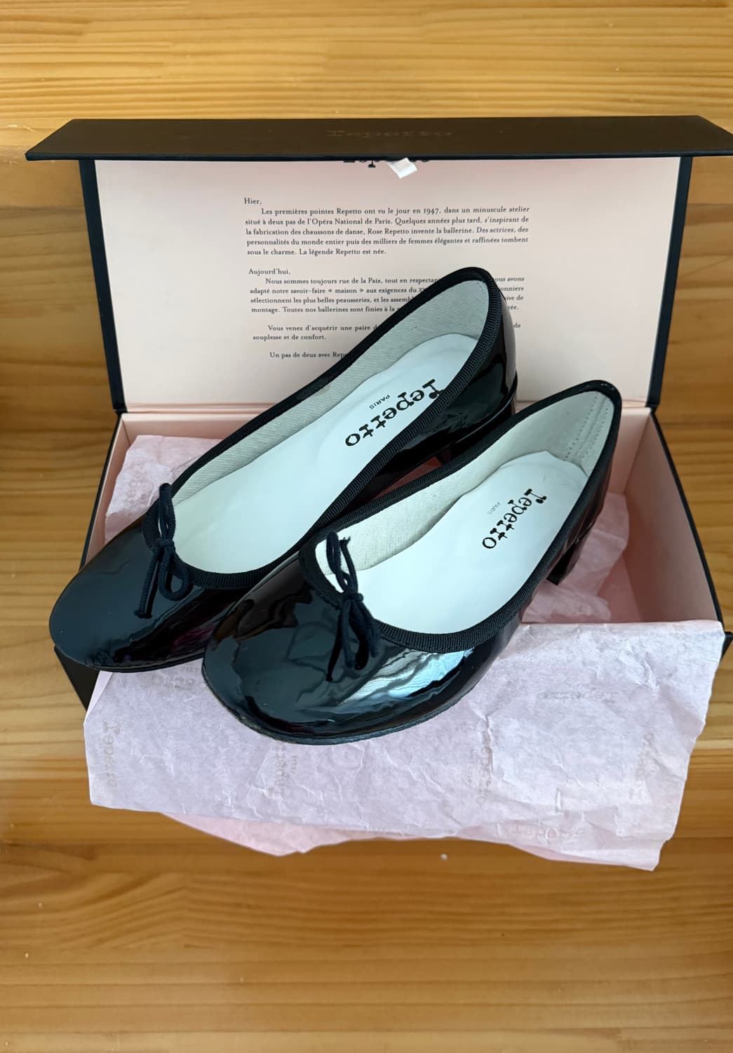 repetto 레페토 37 까미유 블랙 상품이미지1