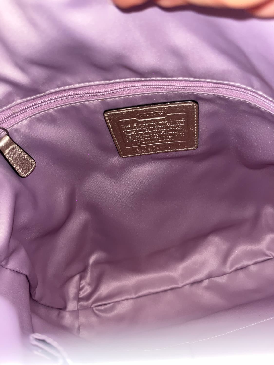 Coach allwhite shoulder bag 상품이미지8