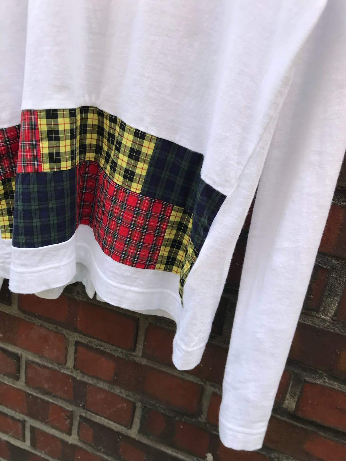 Comme des garcons patchwork T-shirt 상품이미지3