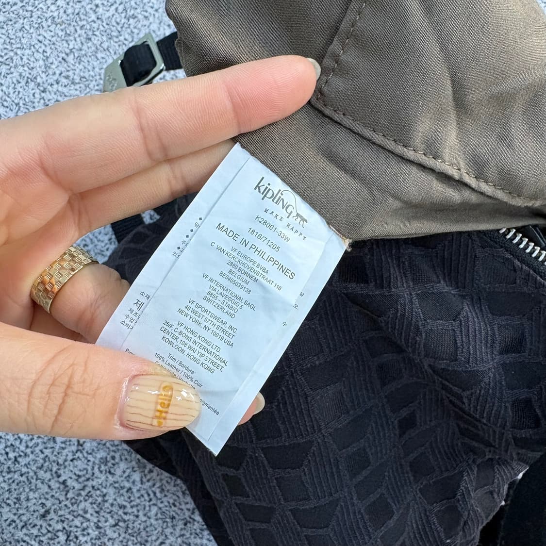 키플링 코트랄 크로스백 0409J 상품이미지7