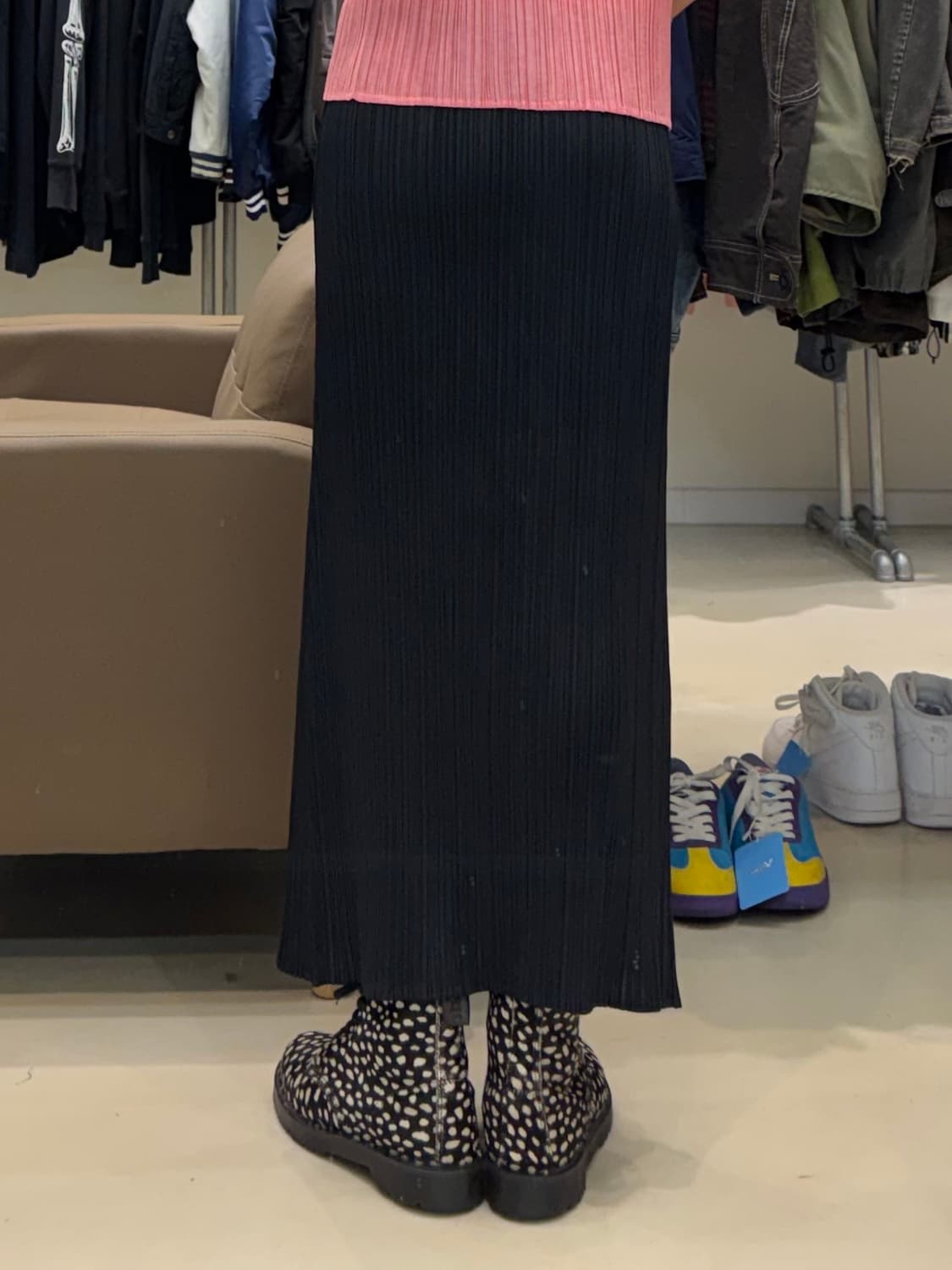 플리츠 플리즈 롱 스커트 상품이미지9