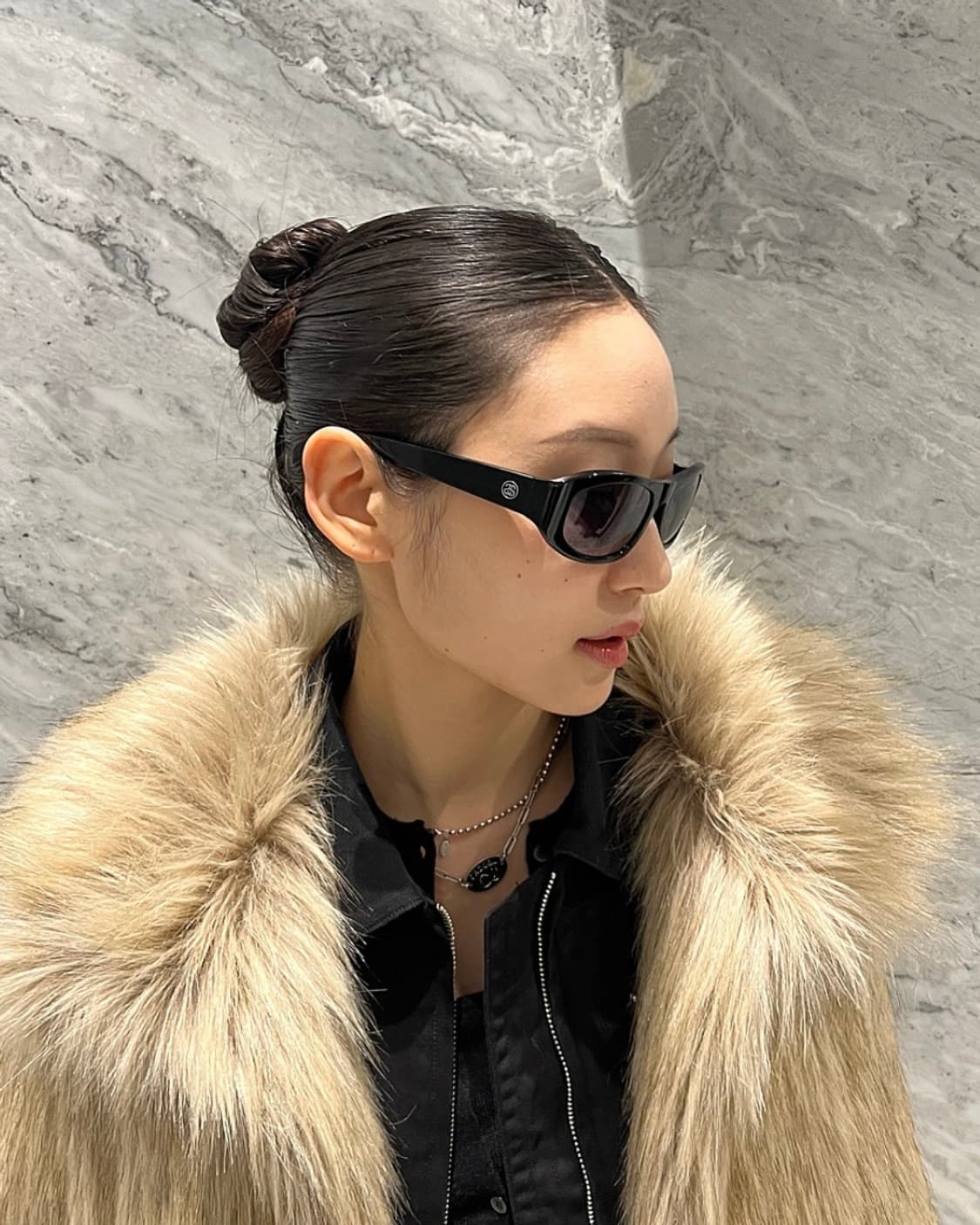 stussy 스투시 LANDON 랜든 선글라스 블랙 상품이미지10