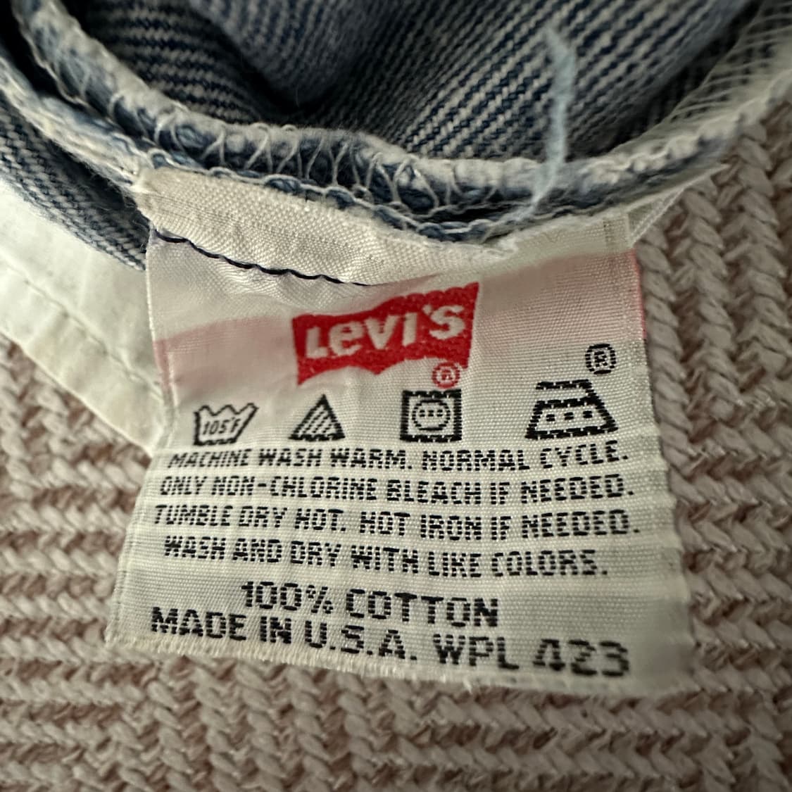 LEVI'S 501 90's usa made vintage jeans 상품이미지4