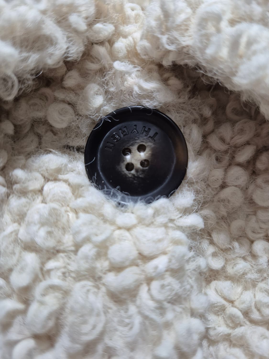 빈티지 아이보리 뽀글이 양털 자켓.새상품 상품이미지4