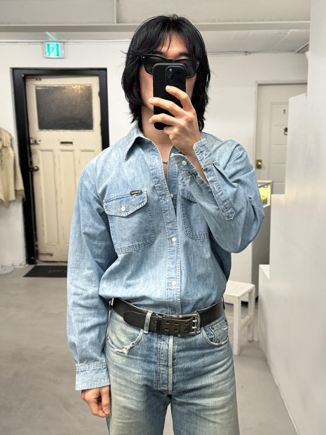 OshKosh 샴브레이 셔츠 상품이미지1