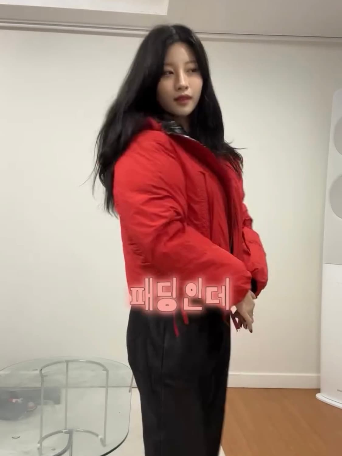 파르티멘토우먼 리버시블 셔링 후디드 푸퍼 자켓 패딩 상품이미지4