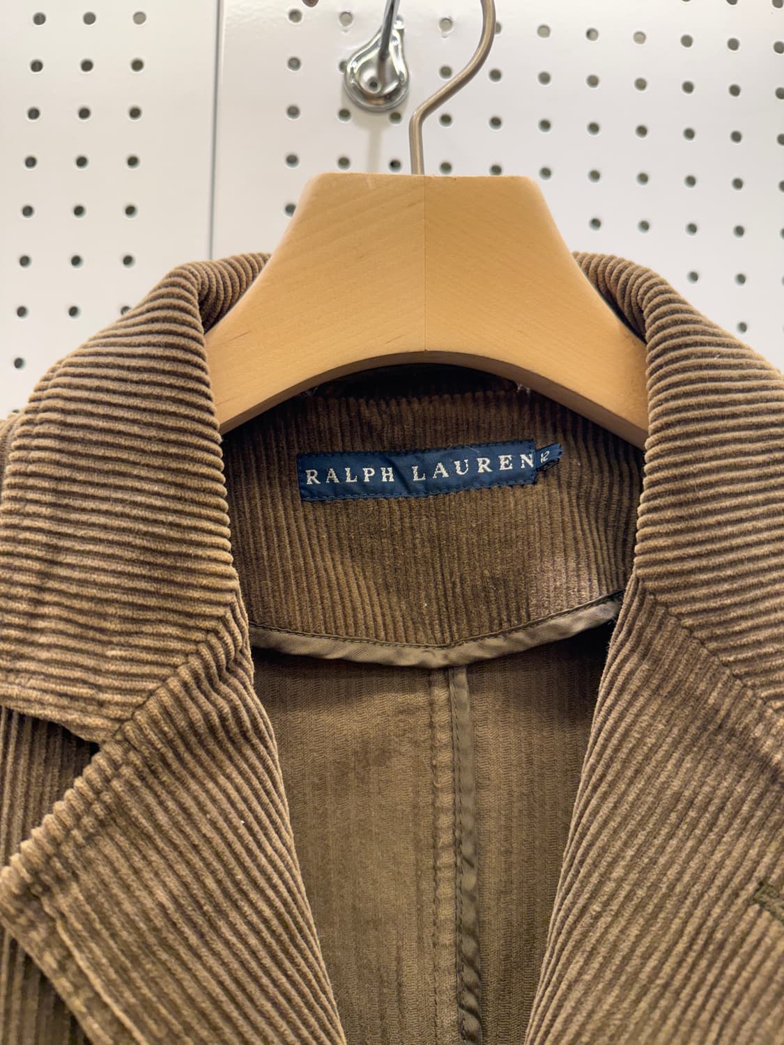 랄프로렌 코듀로이 엘보패치 싱글 자켓 U1079 상품이미지5