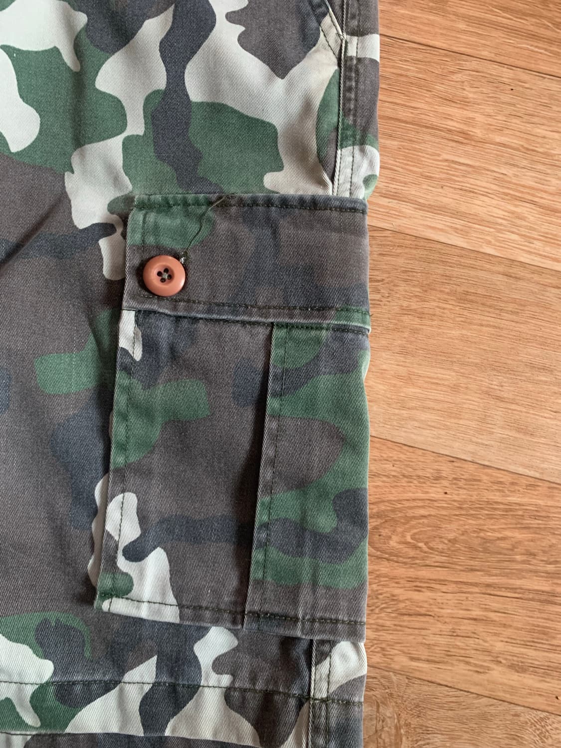 90s 올드스투시 카모 버뮤다 팬츠 상품이미지2