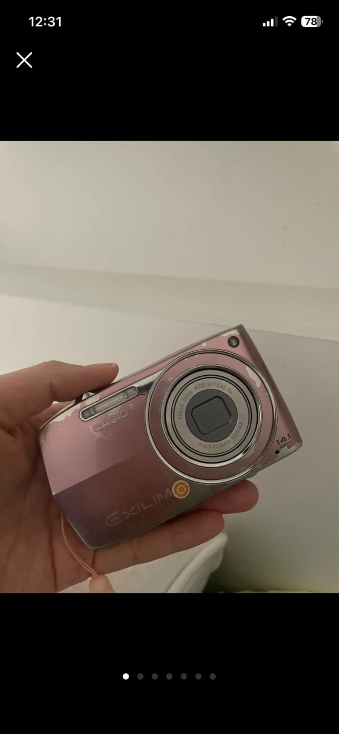 카시오 EX-Z2000 핑크 디지털카메라 상품이미지1