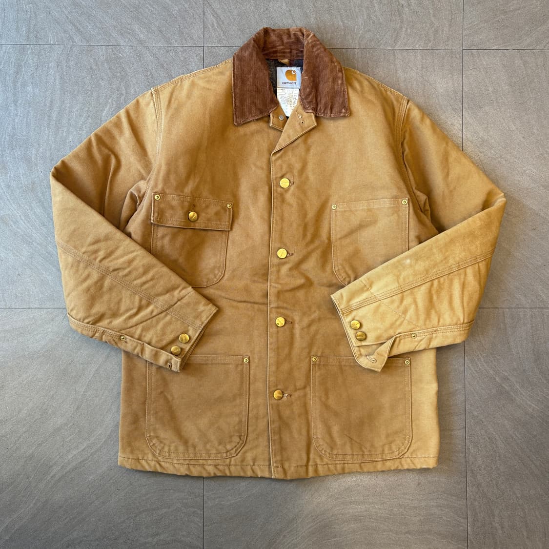 칼하트 정품 미국 생산베이지 덕 초어 자켓 상품이미지1