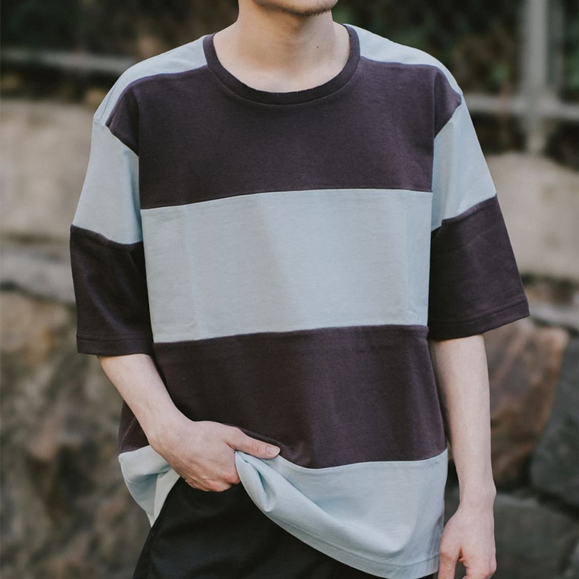 for l'echoppe ex border T 상품이미지2