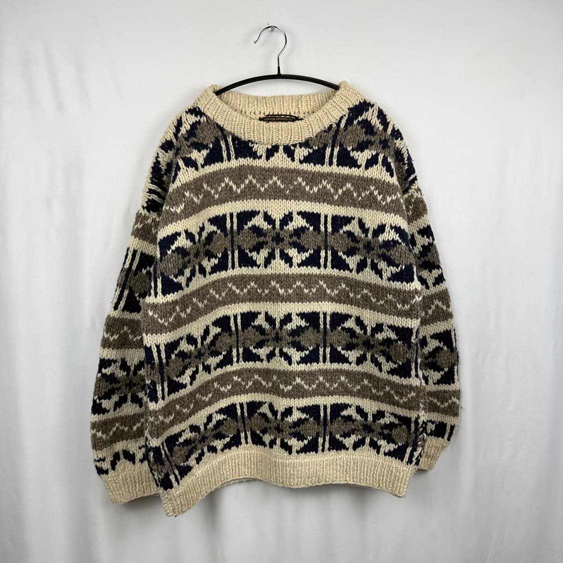 (FREE) REY WEAR 울 에콰도르 빈티지 핸드메이드 스웨터 상품이미지2