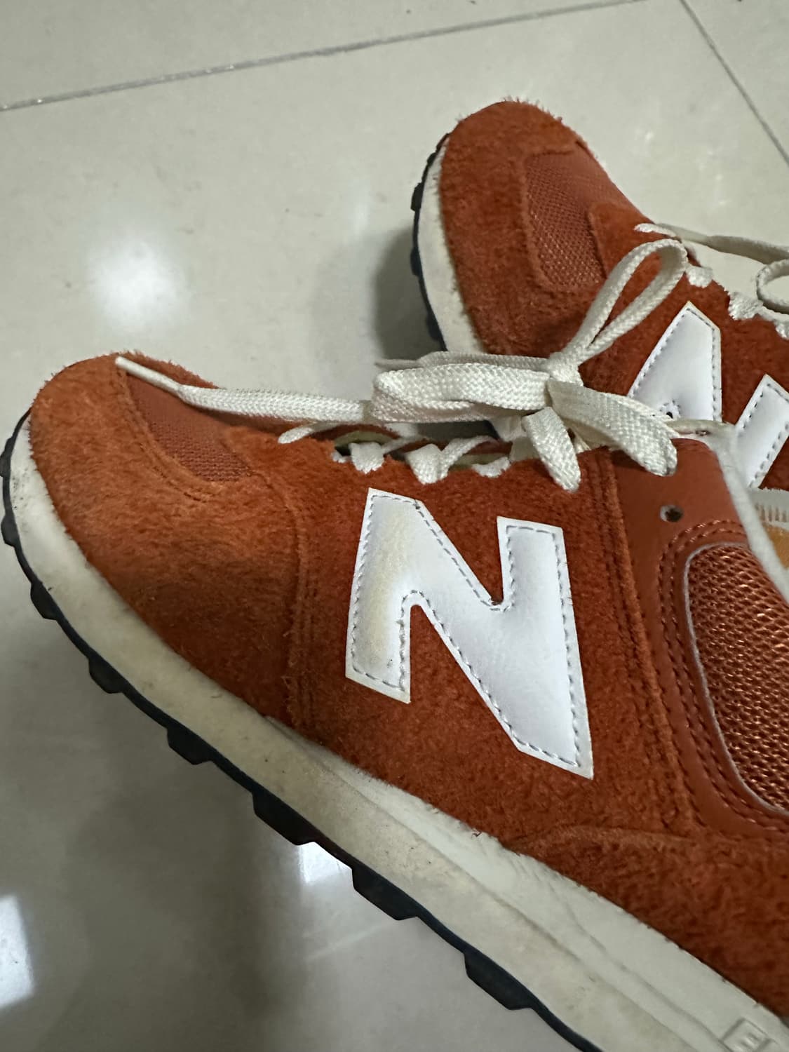 뉴발란스 헤리티지 574 오렌지 265사이즈 상품이미지2