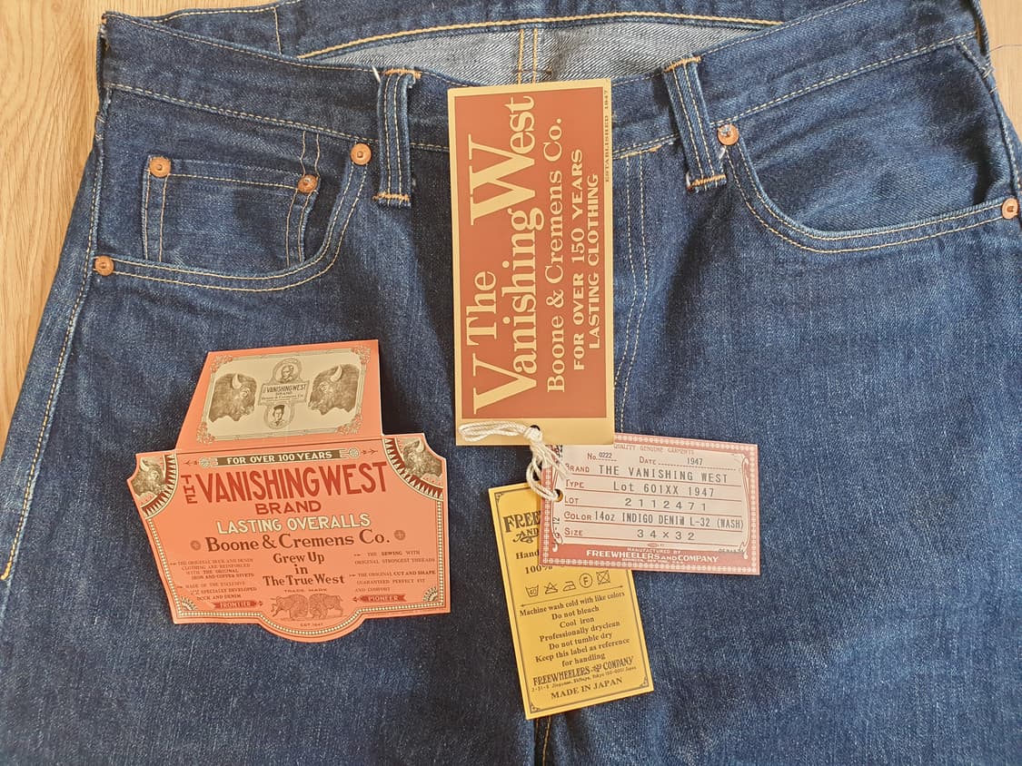 프리휠러스 601xx 1947 34사이즈 상품이미지9