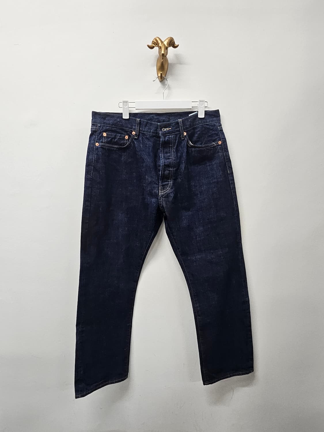 아웃스탠딩 셀비지 데님 새제품 상품이미지1