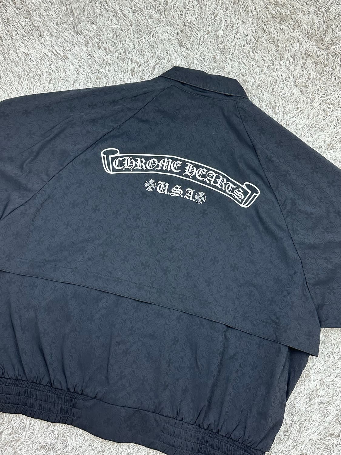 [L] 백화점판 정품 크롬하츠 매치포인트 자켓 블랙 상품이미지1