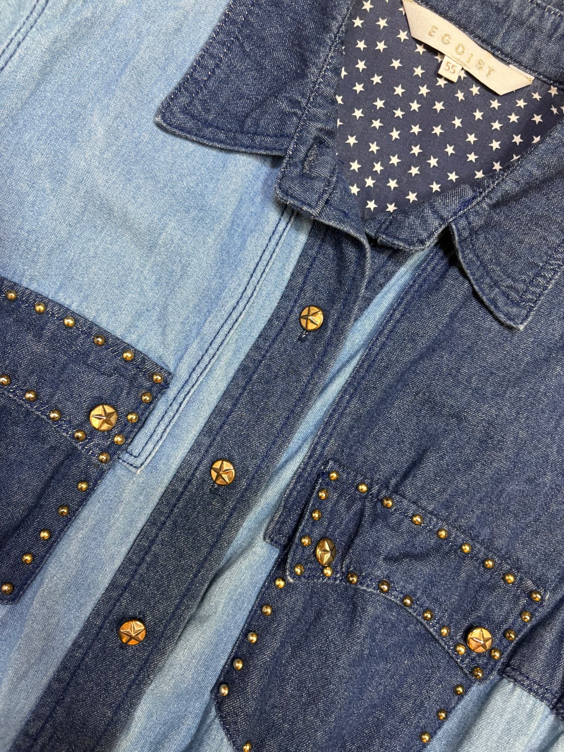 EGOIST 에고이스트 스터드 Y2K 웨스턴 셔츠 상품이미지3