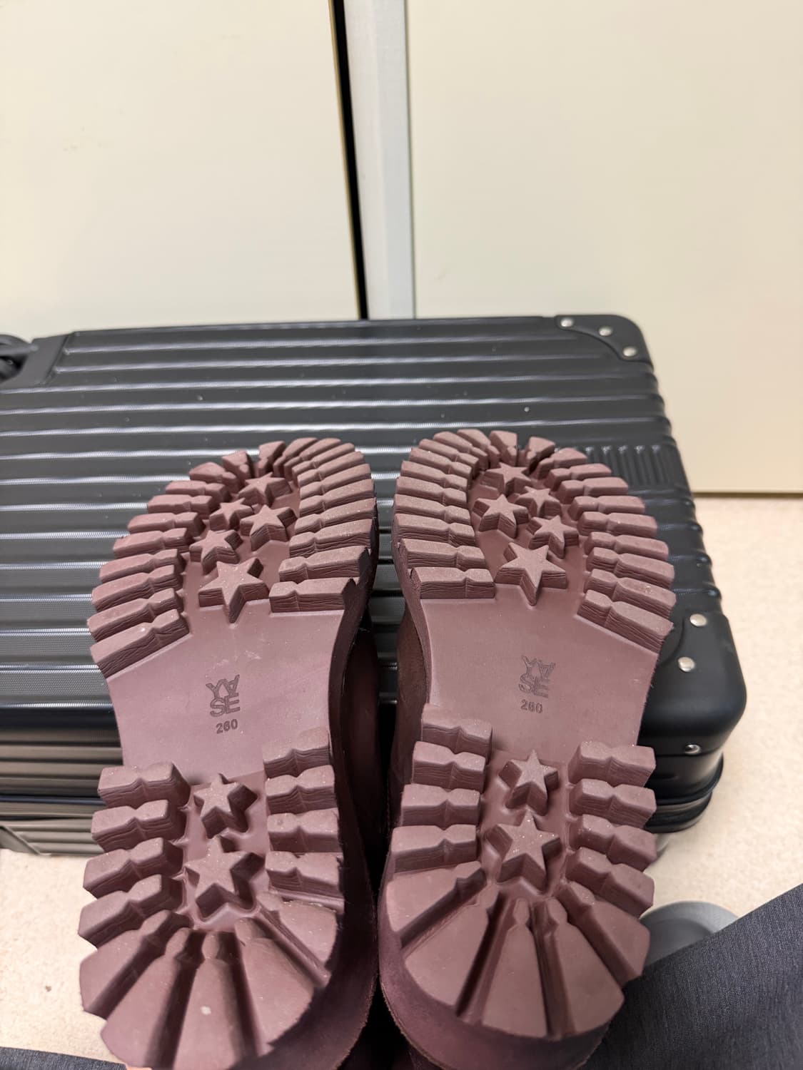 야세 6.5cm 페더 코만도솔 홀스하이드 엔지니어부츠 브라운 상품이미지3