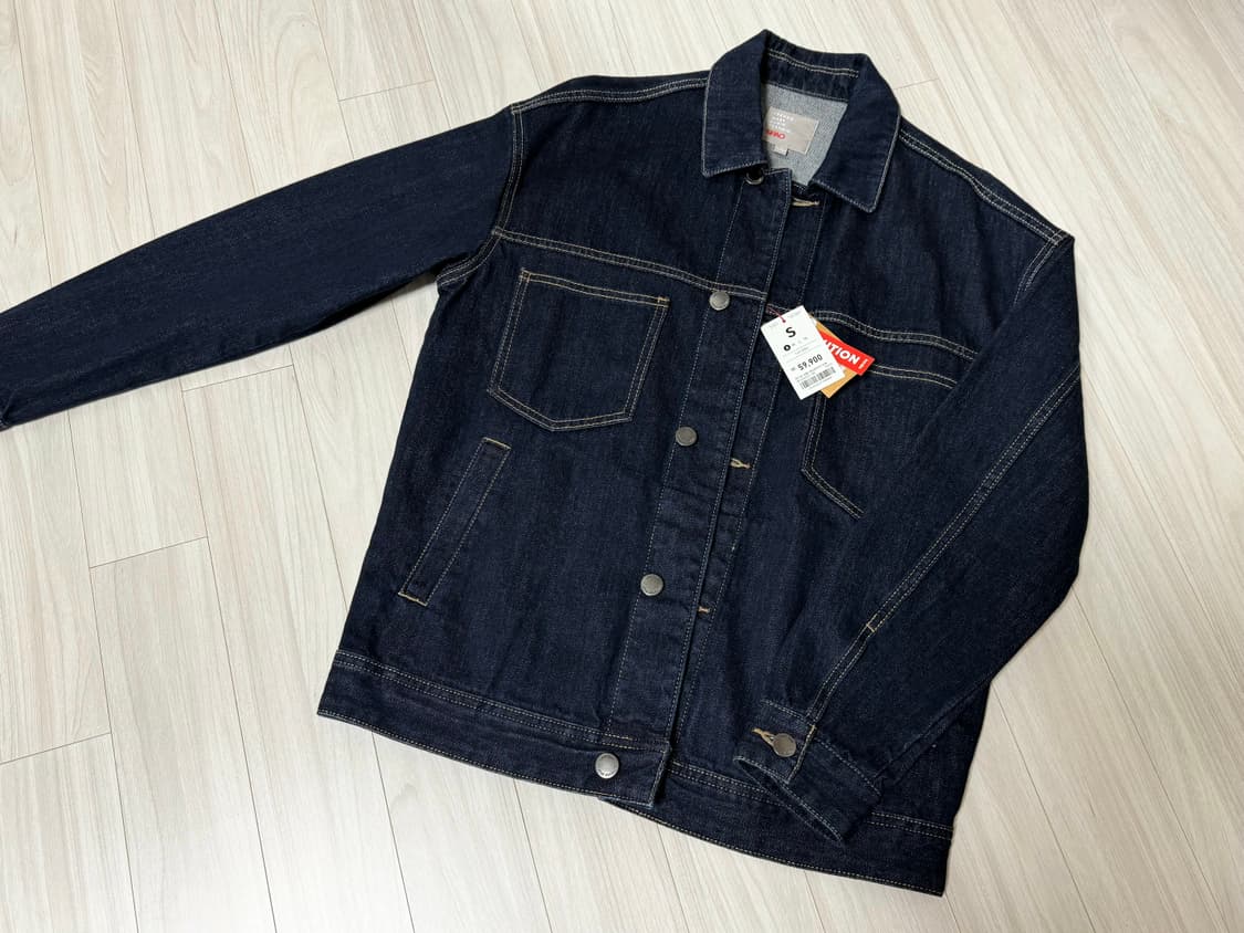 스파오 데님자켓 청자켓 트러커 자켓💙 상품이미지2