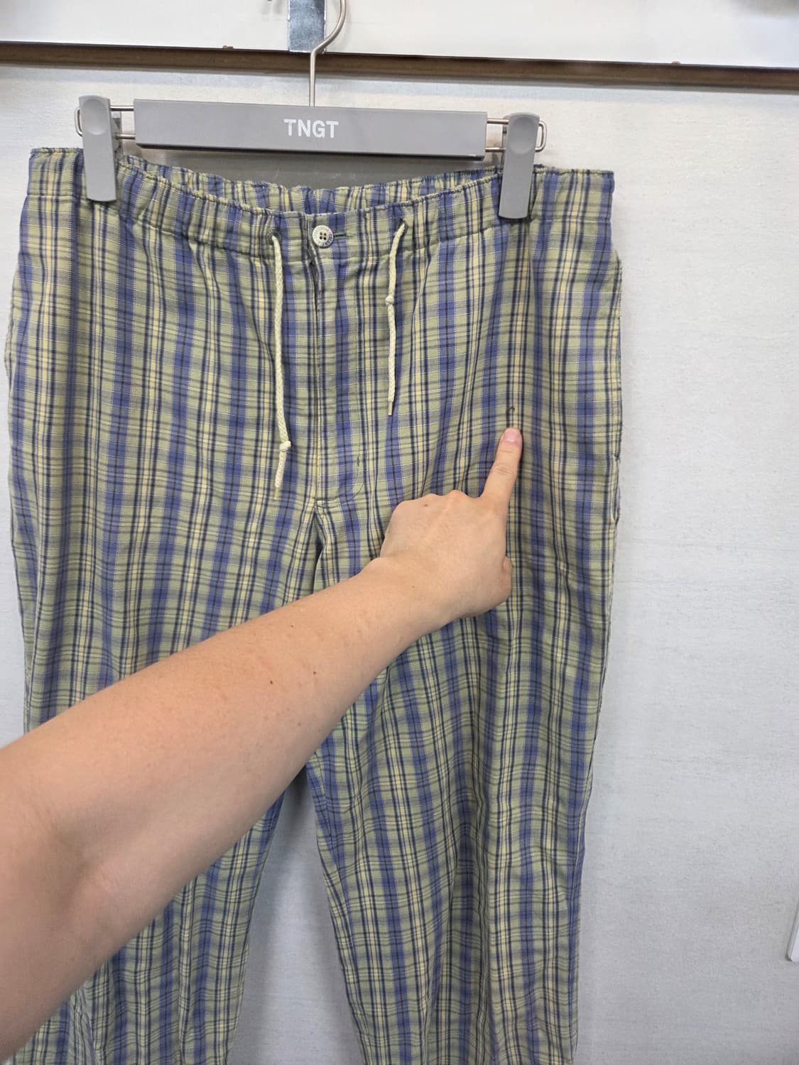 컬럼비아 빈티지 파자마 체크팬츠 xl 상품이미지8