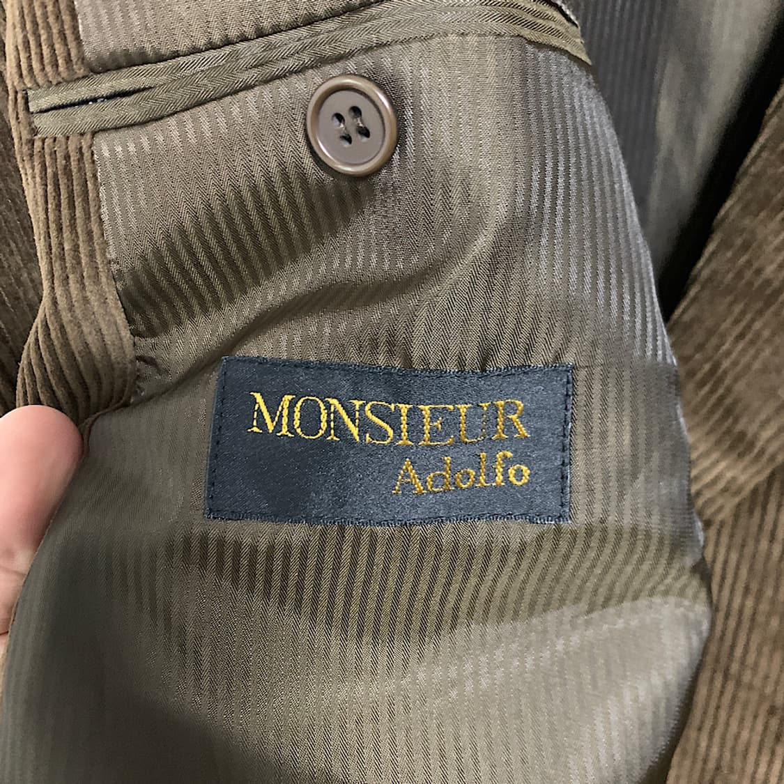 USA 빈티지 코듀로이 블레이져 자켓 44R 상품이미지3