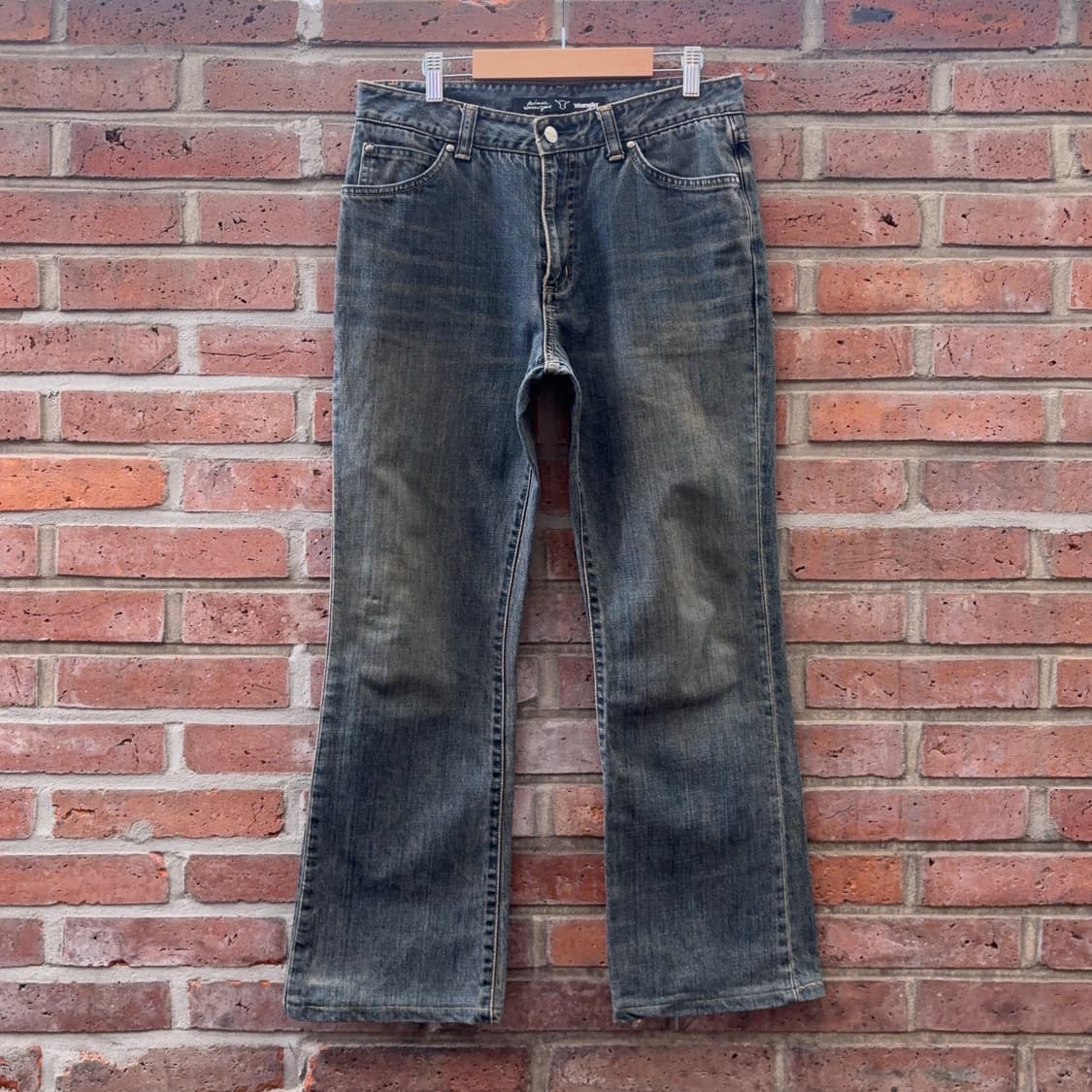 랭글러 Wrangler 웨스턴 부츠컷 데님 팬츠 상품이미지2