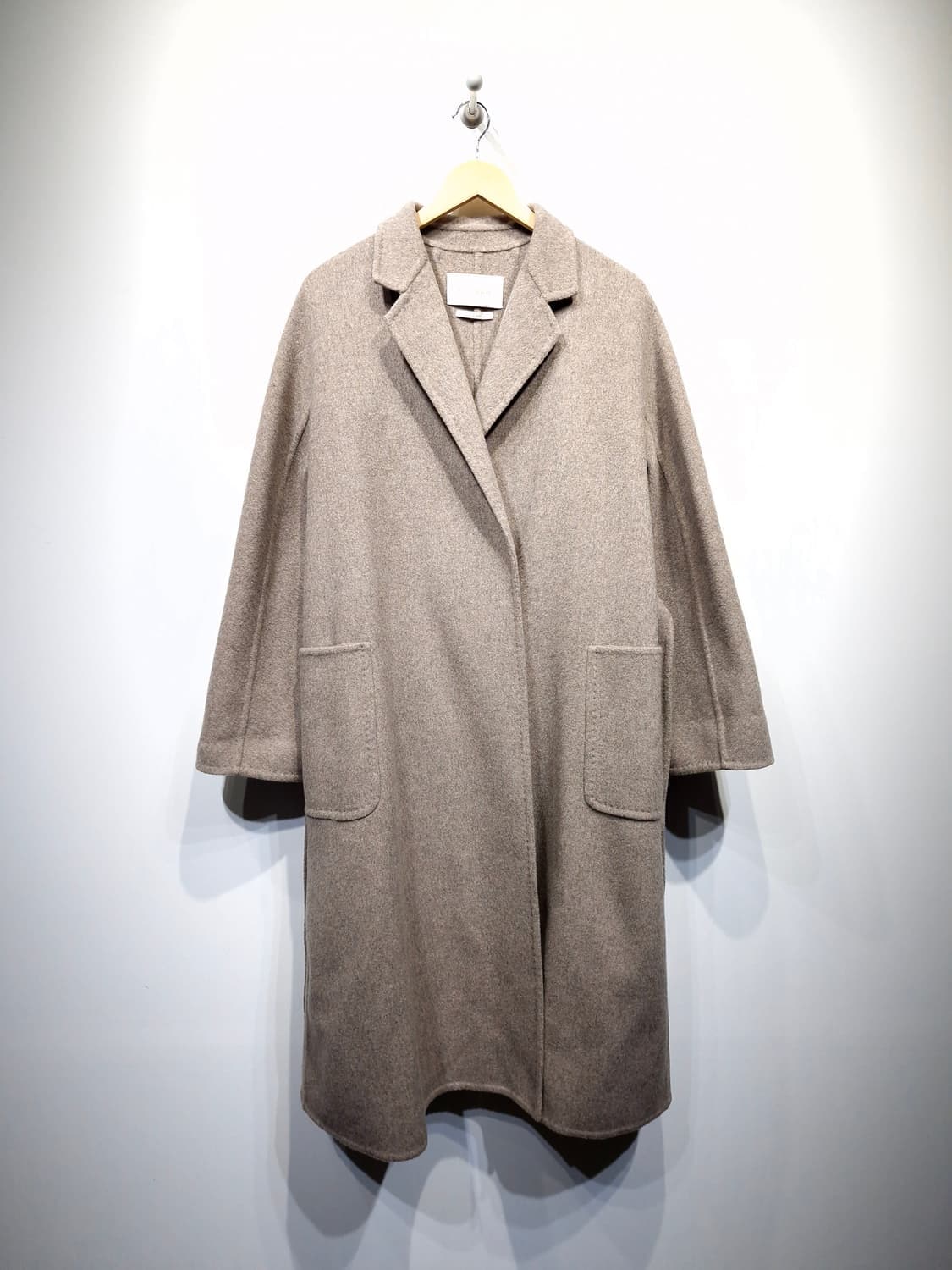 [루이리치]핸드메이드 스티치 울코트 상품이미지1