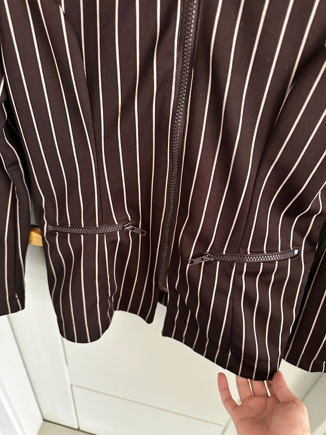 Kinokino 스트라이프 집업 자켓  상품이미지5