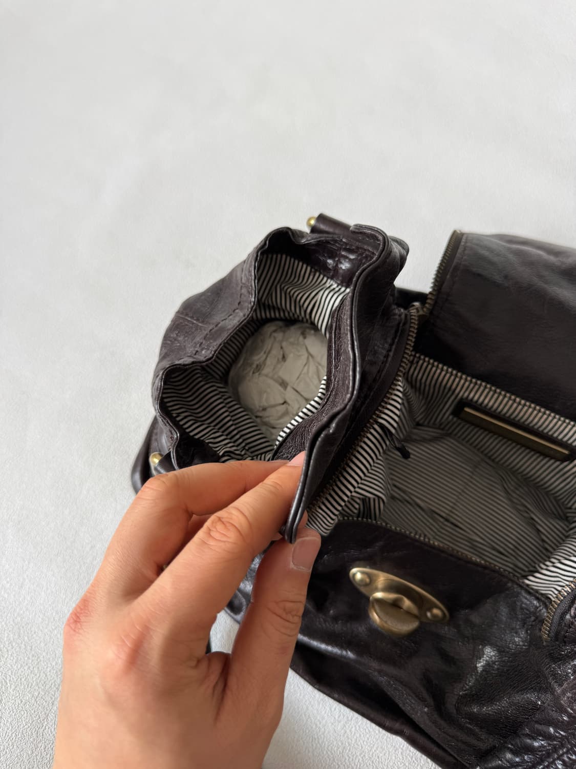 마크 바이 마크제이콥스 레더 보스턴 토트 숄더백 상품이미지9