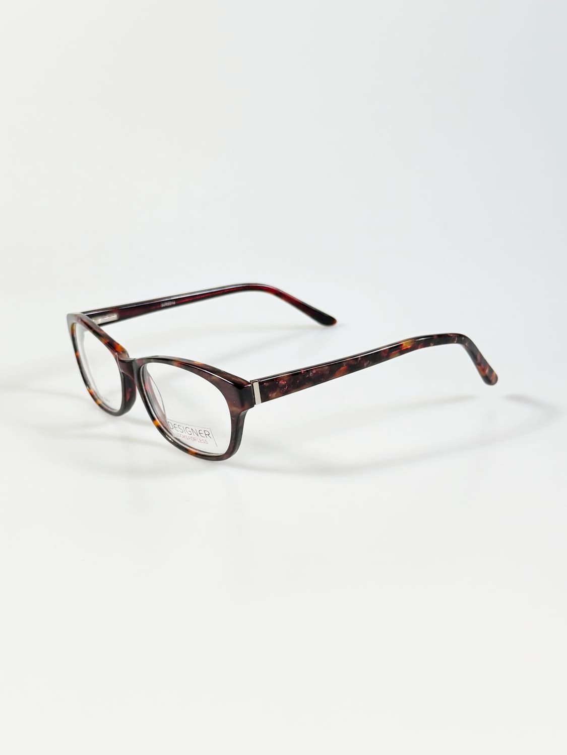 DESIGNER 토터스쉘 뿔테 스퀘어 프레임 빈티지 안경 상품이미지3
