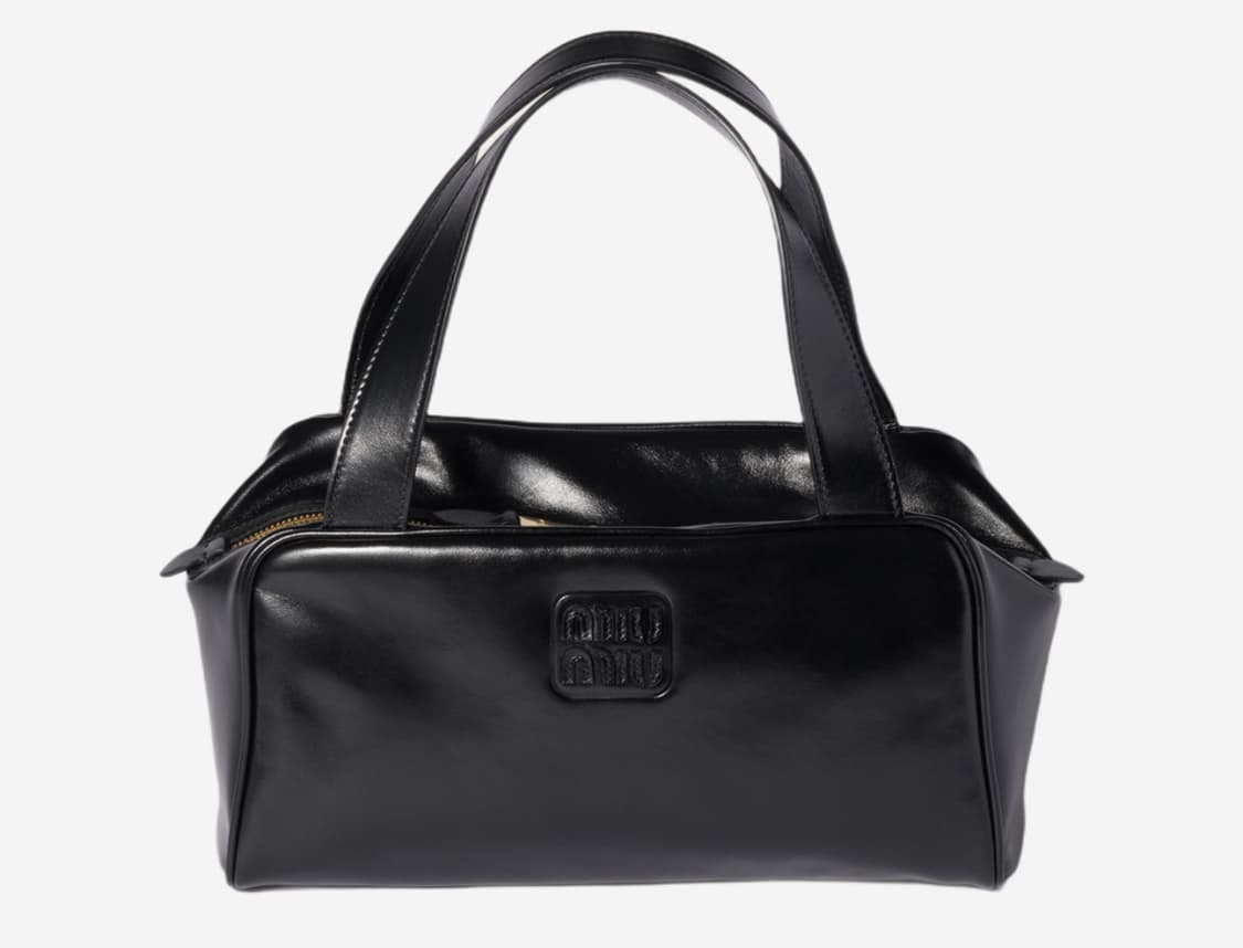 미우미우 레더 탑 핸들백  상품이미지1