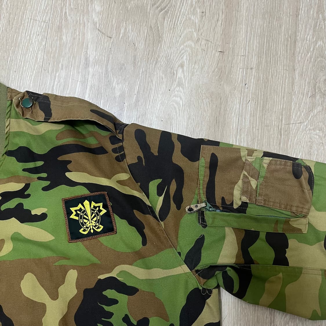 앤틱스태틱 남성 MA-1 밀리터리 카모 항공점퍼 L(100) 상품이미지2