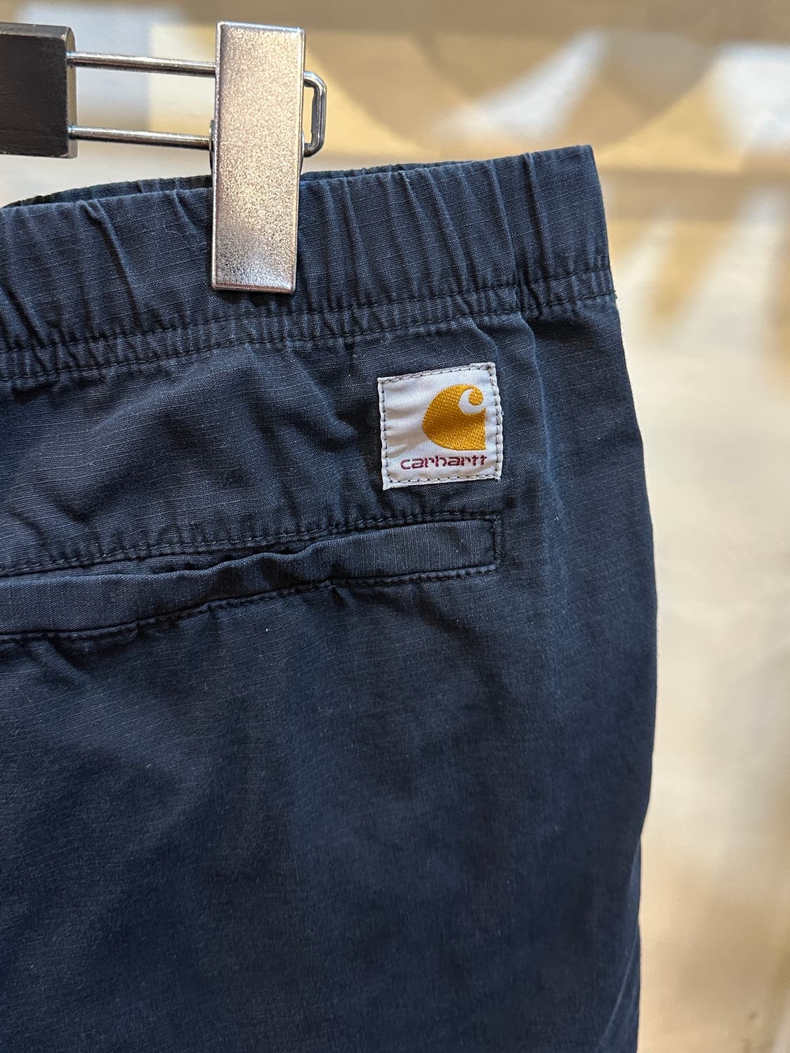 칼하트 숏팬츠 네이비 M 상품이미지3