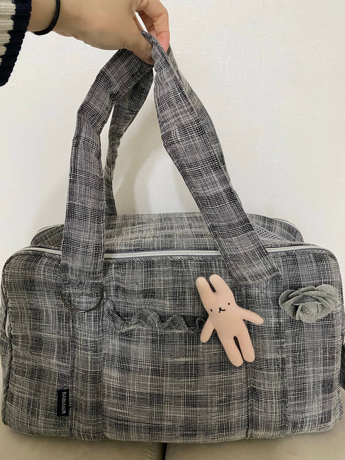 강아지 가방 바비아나 아지백큐브 상품이미지7