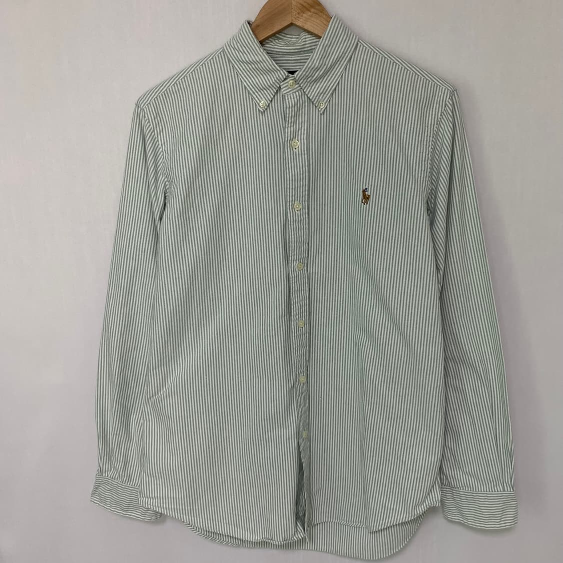 폴로 랄프로렌 스트라이프 민트 셔츠 M 남녀공용 상품이미지2