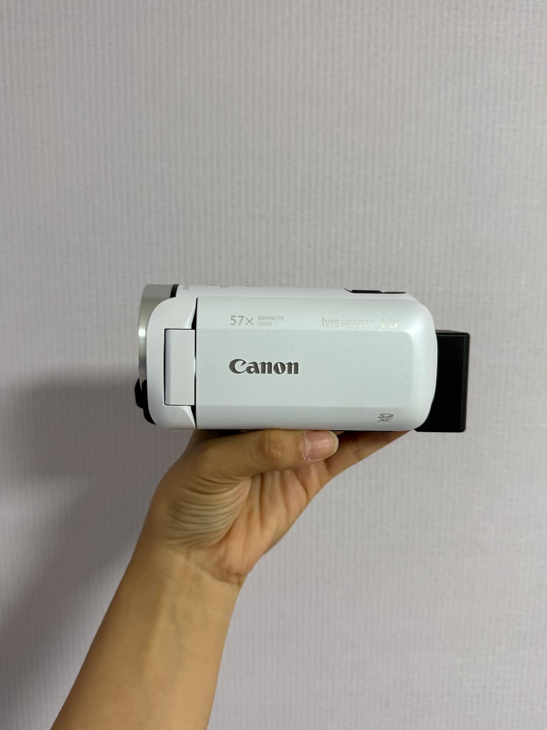 새상품🤍canon ivis hf r800 (vixia 800) 화이트 상품이미지1