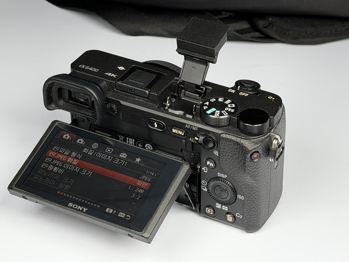 소니 A6400 미러리스 카메라 바디 상품이미지7