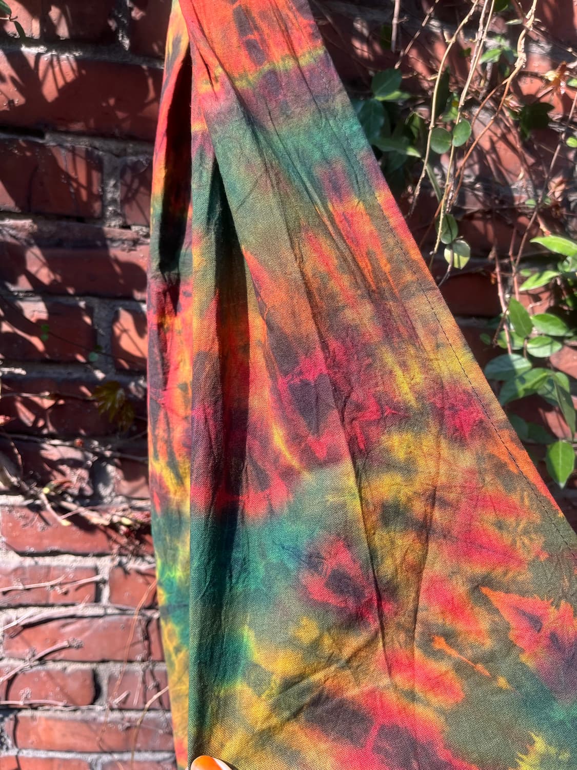 무지개 히피 타이다이 크로스백 상품이미지5