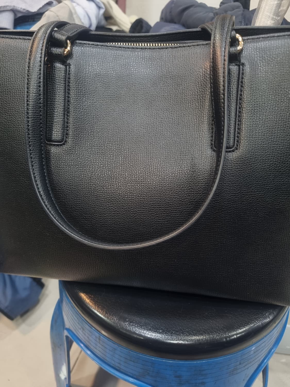 제이에스티나 블랙 토트백 상품이미지5