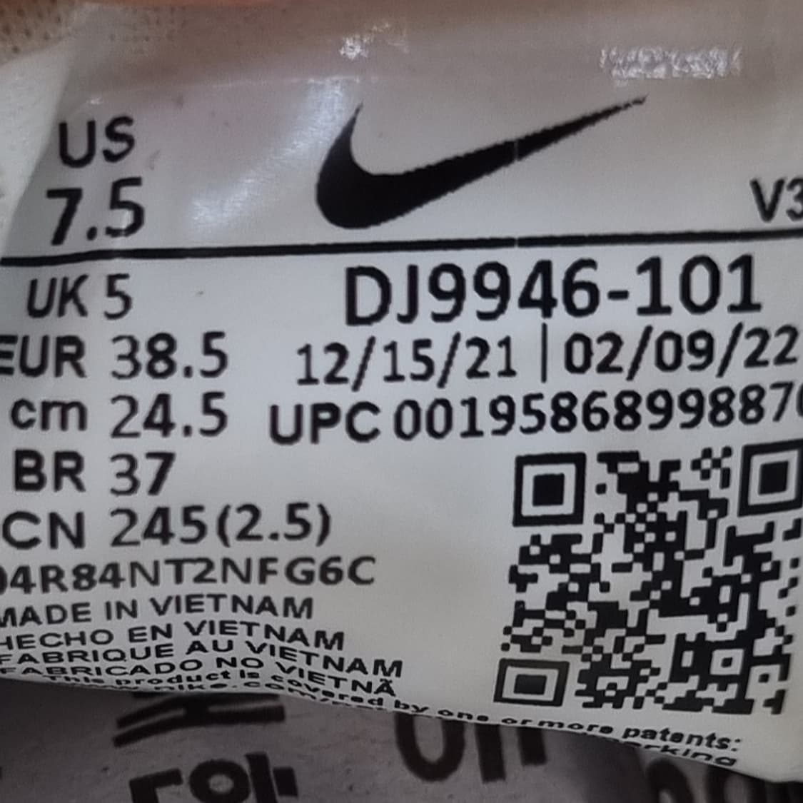 나이키 에어포스1 플랫폼 운동화245 상품이미지6