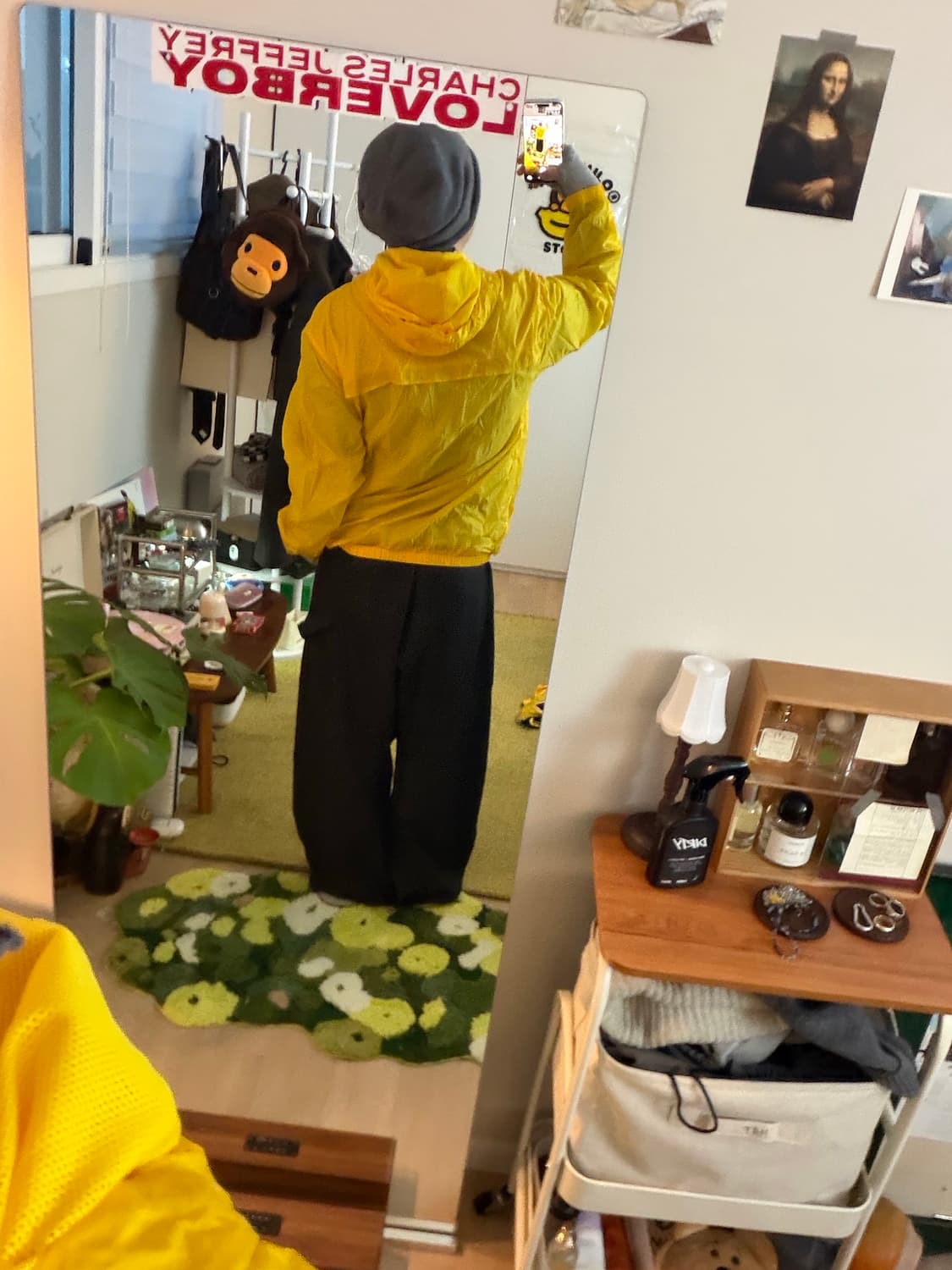 MLB 옐로 바람막이 상품이미지2