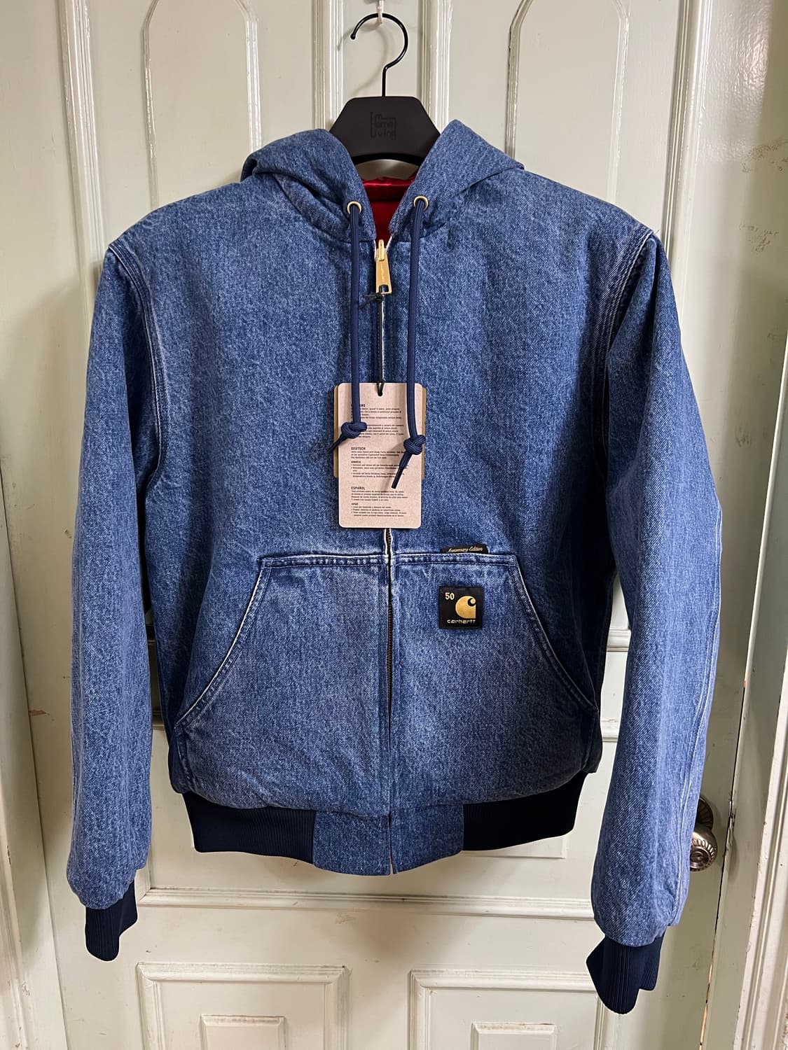 (XS) 칼하트 WIP OG ACTIVE JACKET 50주년 데님 상품이미지1