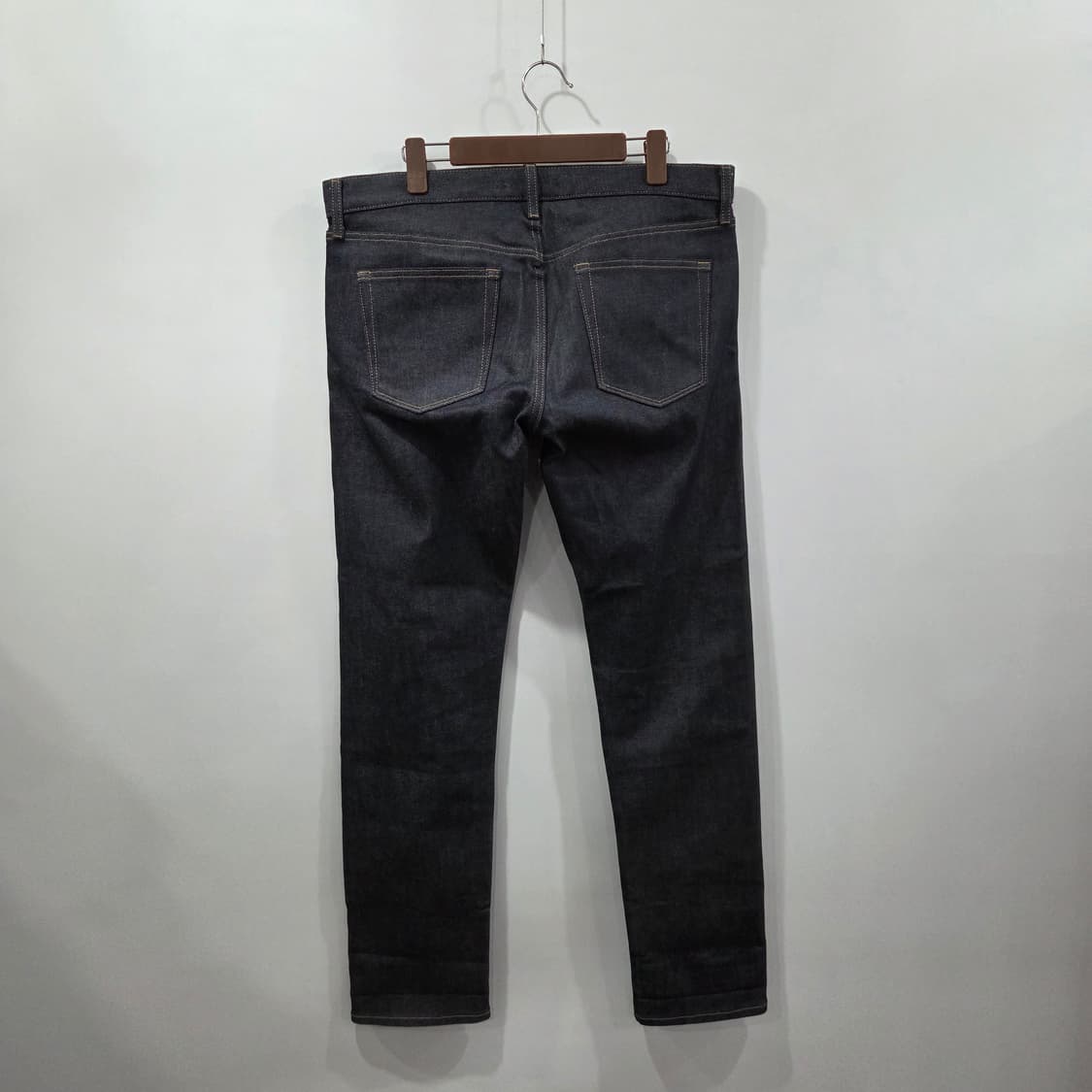 유니클로 진스 셀비지 생지 데님팬츠 36 상품이미지3